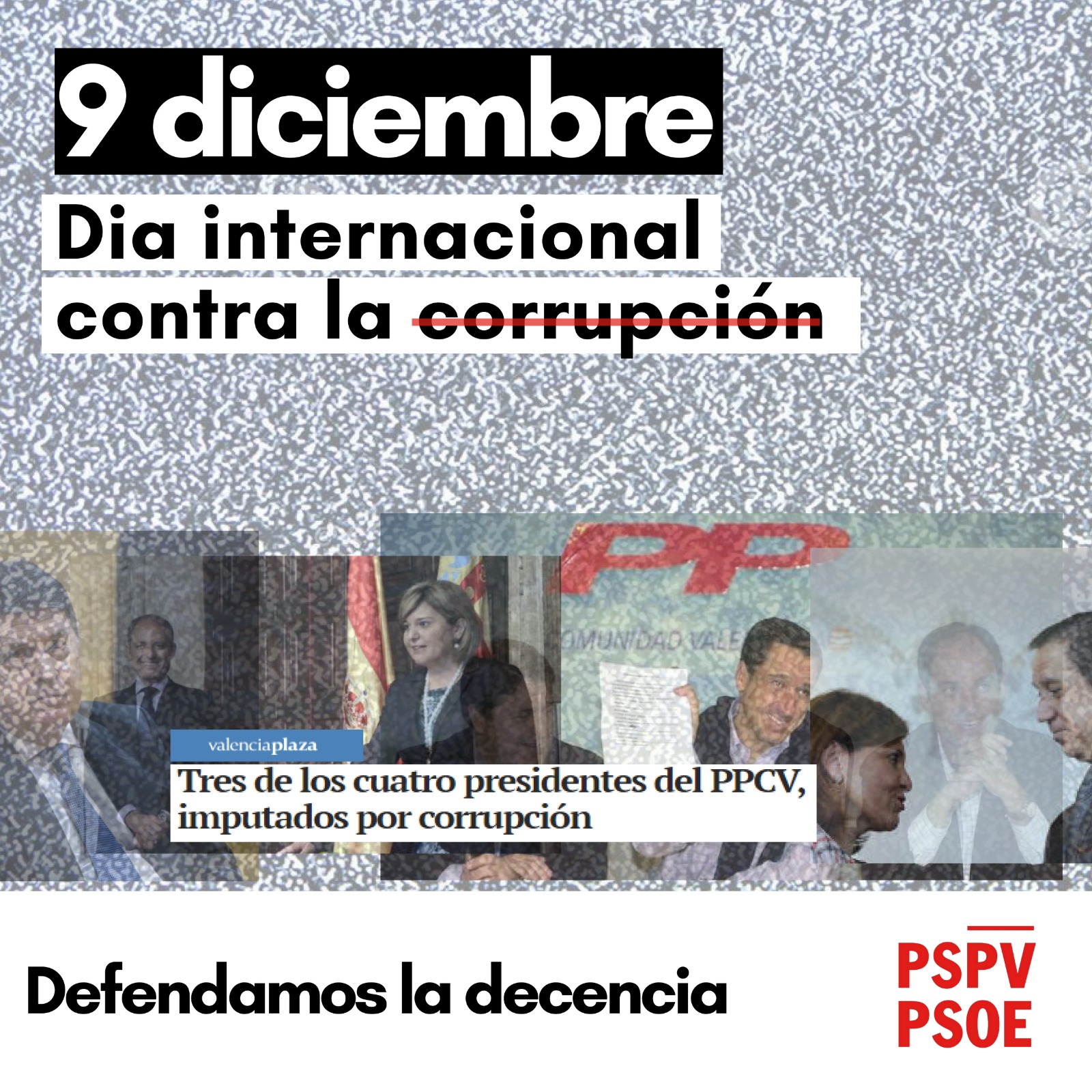 En este momento estás viendo Muñoz: “La corrupción ya no es una preocupación para los valencianos porque los corruptos ya están fuera de las instituciones”