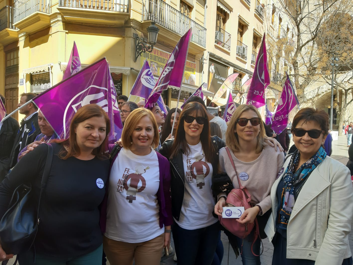 En este momento estás viendo Peris: “Caminamos todas juntas para dejar claro que no estamos dispuestas a dar ni un paso atrás en la lucha por la igualdad”