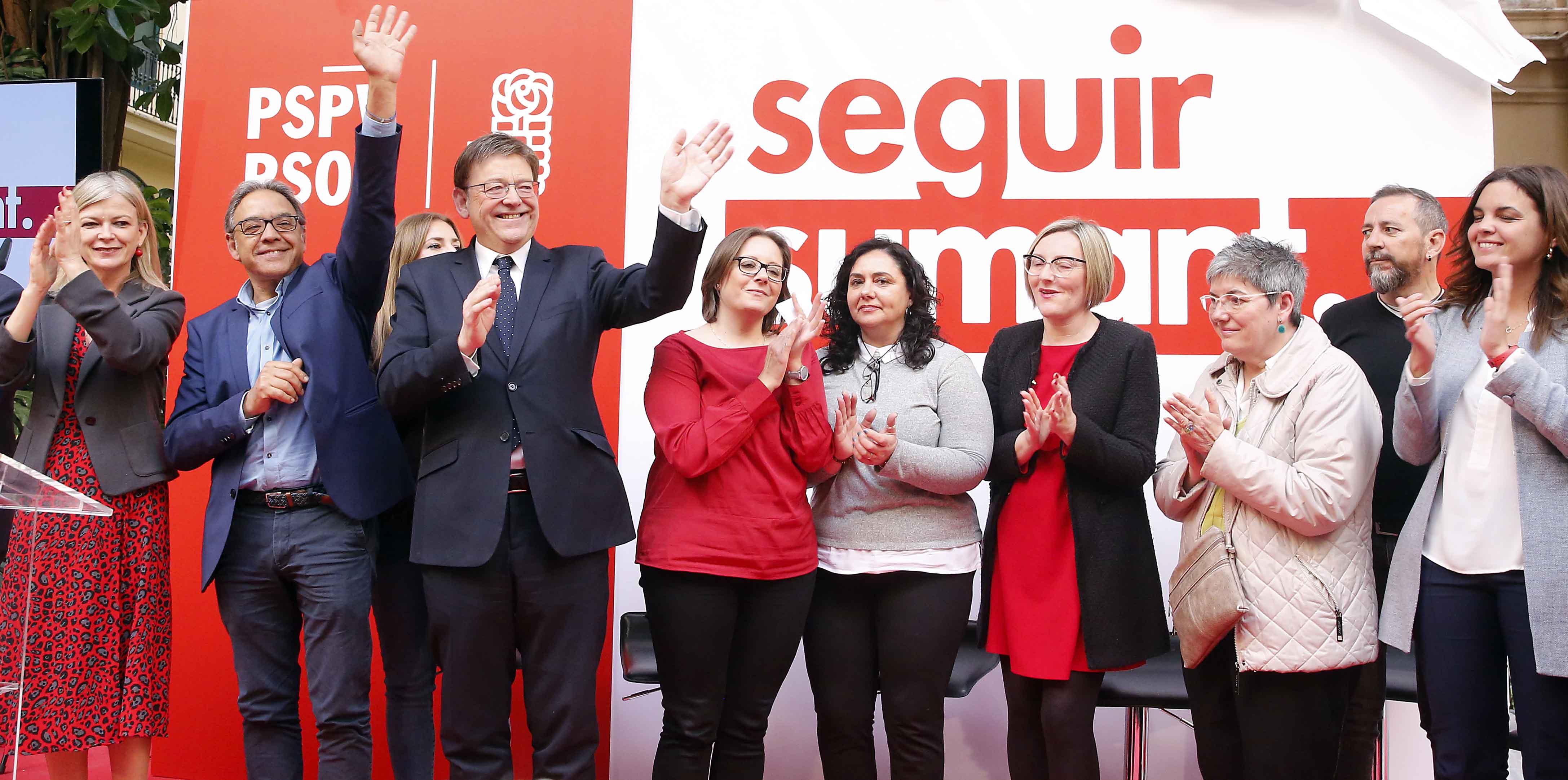 En este momento estás viendo «Seguir sumando», lema de los socialistas valencianos para las elecciones autonómicas del 28 de abril
