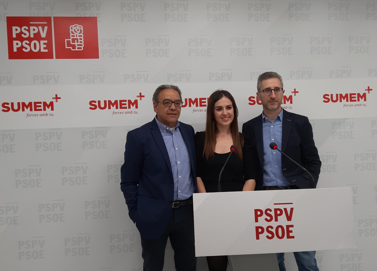 En este momento estás viendo El PSPV-PSOE presentará la memoria económica de su programa electoral