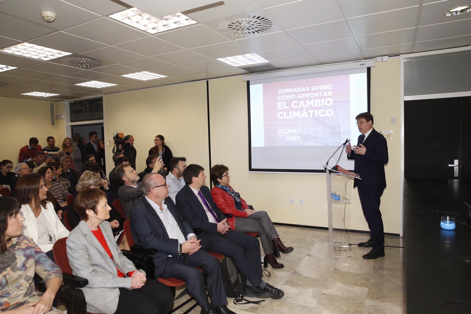 En este momento estás viendo Ximo Puig: “Vamos a convertir el Museo de Ciencias Príncipe Felipe en un centro de referencia internacional sobre el cambio climático”