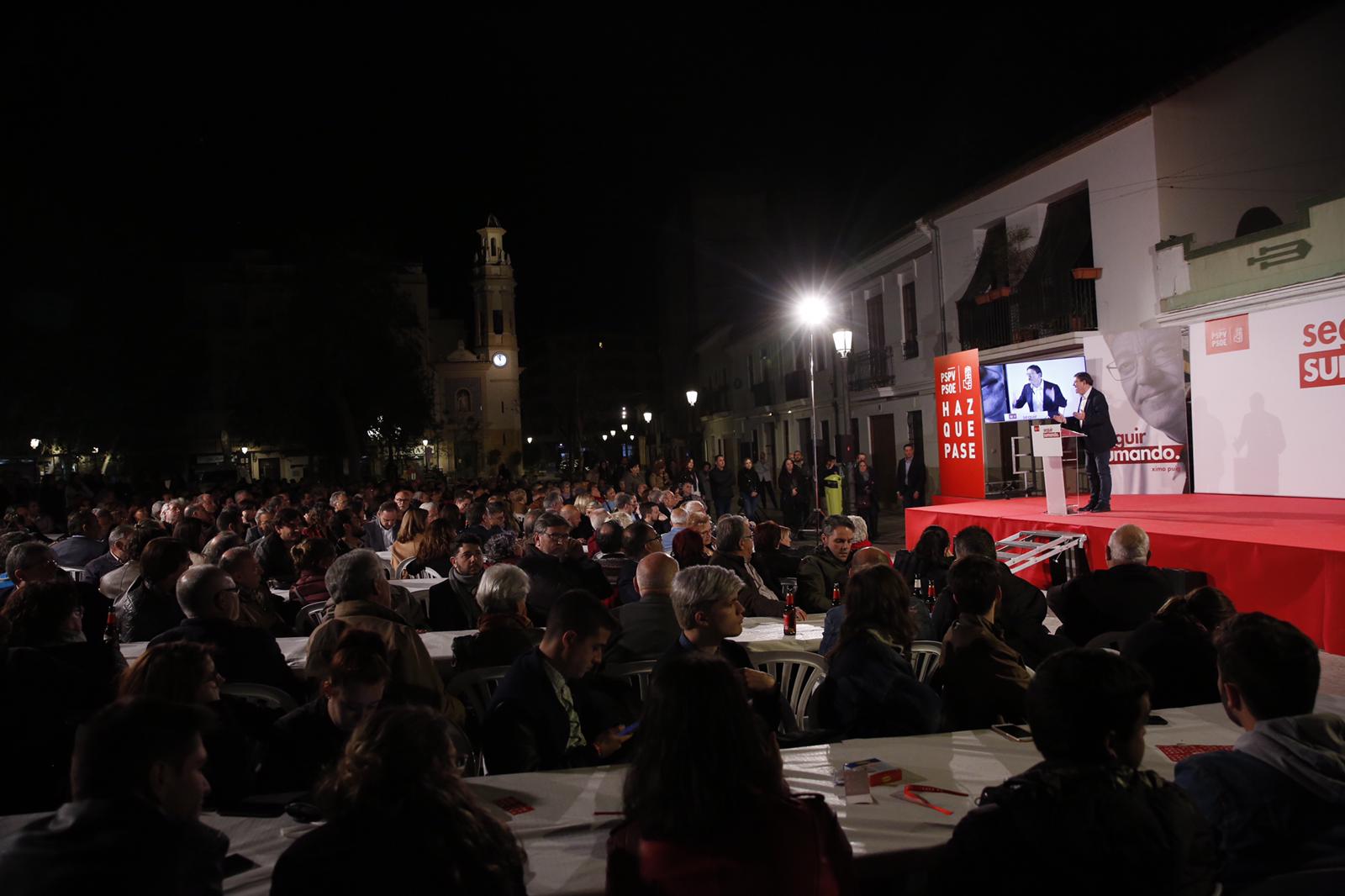 En este momento estás viendo Ximo Puig: “Tenemos que movilizar a todas aquellas personas progresistas, porque no son solo unas elecciones, nos estamos jugando la democracia”