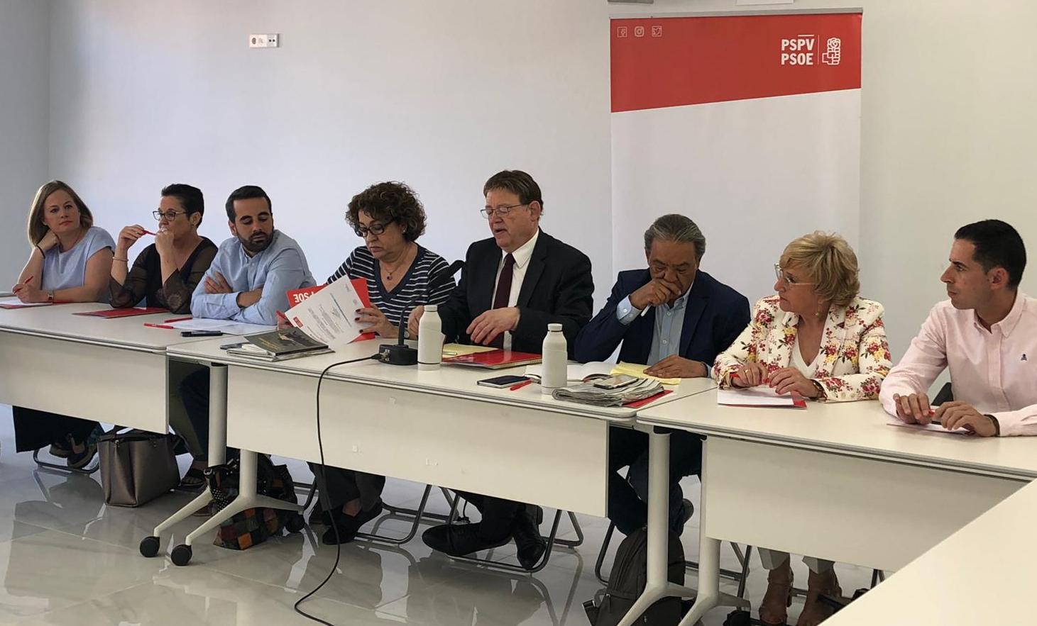 En este momento estás viendo El PSPV-PSOE aprueba la dirección del Grupo Socialista en Les Corts y la comisión negociadora del futuro pacto de gobierno
