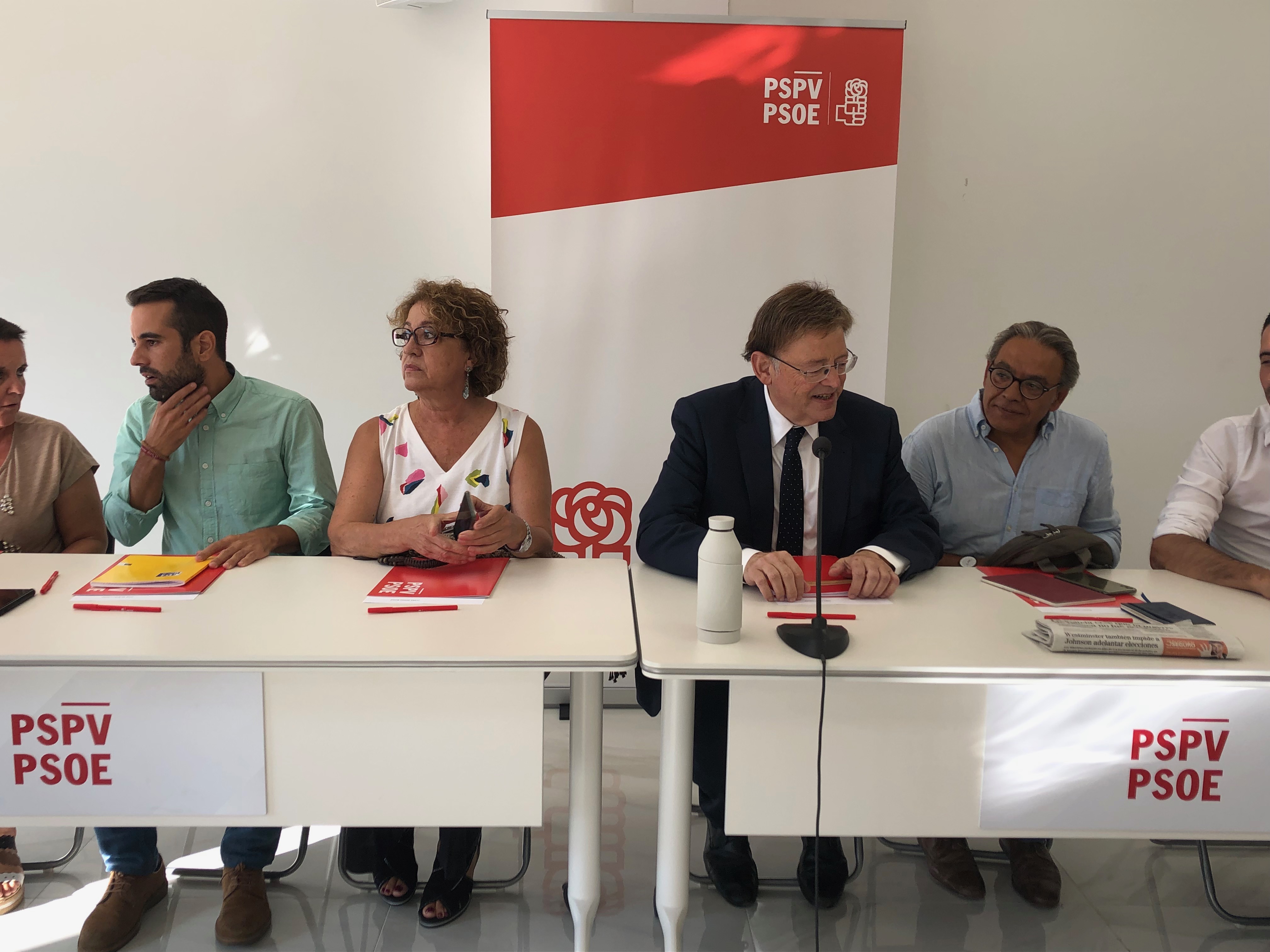 En este momento estás viendo El PSPV-PSOE programa para septiembre la cena de inicio de curso político en Alicante, las jornadas parlamentarias y l’Escola de la Tardor