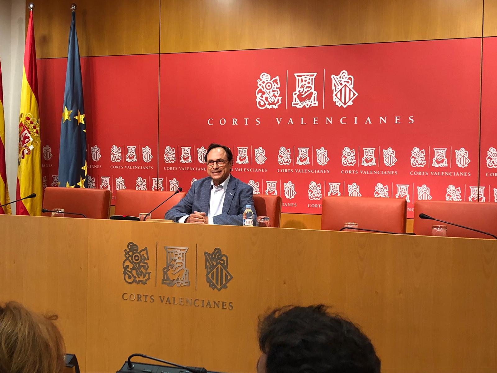 You are currently viewing Vicent Soler deixa la seua acta de diputat en Les Corts Valencianes per a centrar la seua labor en el finançament autonòmic