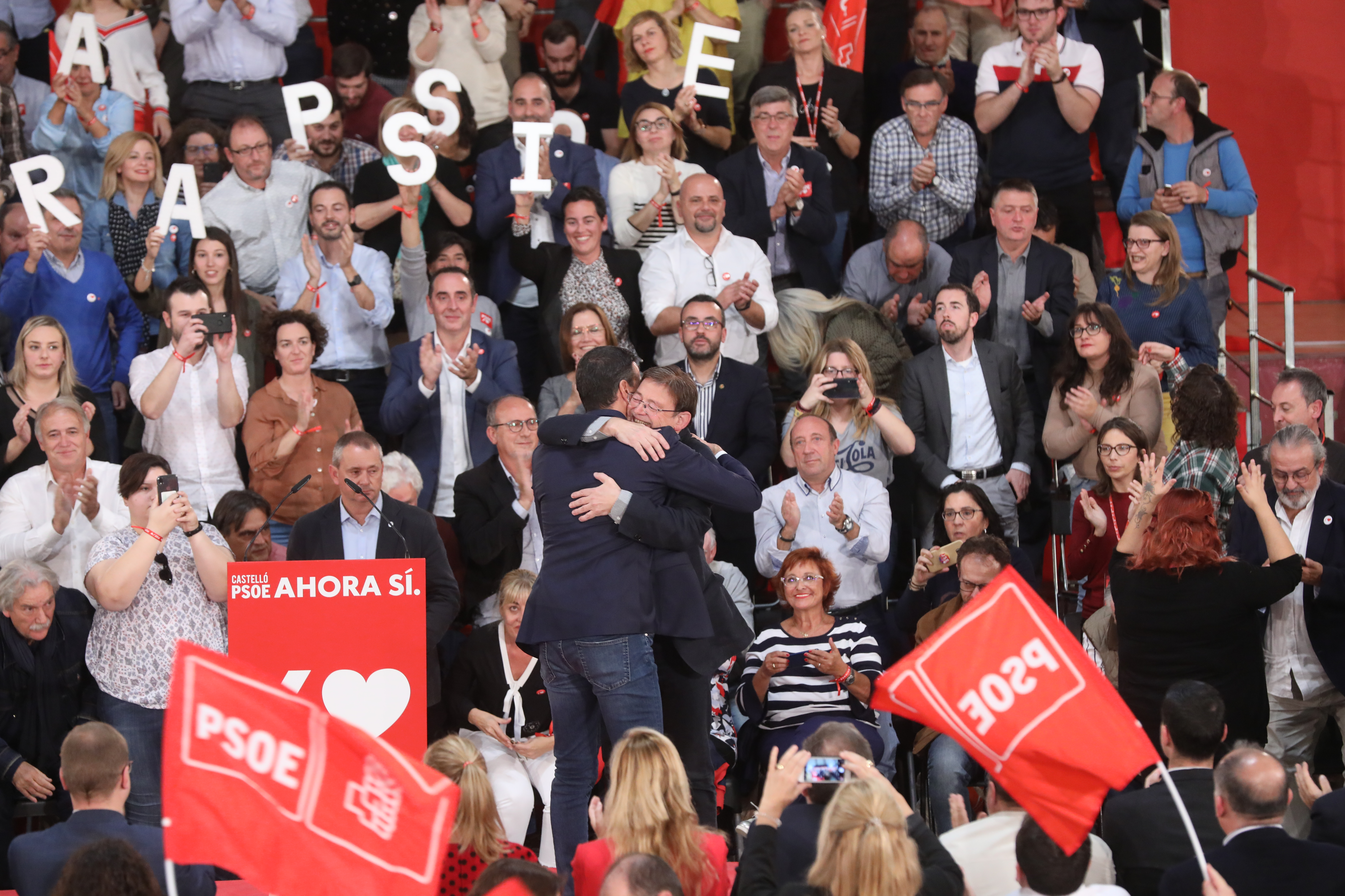 En este momento estás viendo Ximo Puig: “Para que las cosas continúen bien en la Comunitat Valenciana necesitamos más votos para Pedro Sánchez y para el PSOE, tenemos que decir sí al futuro”