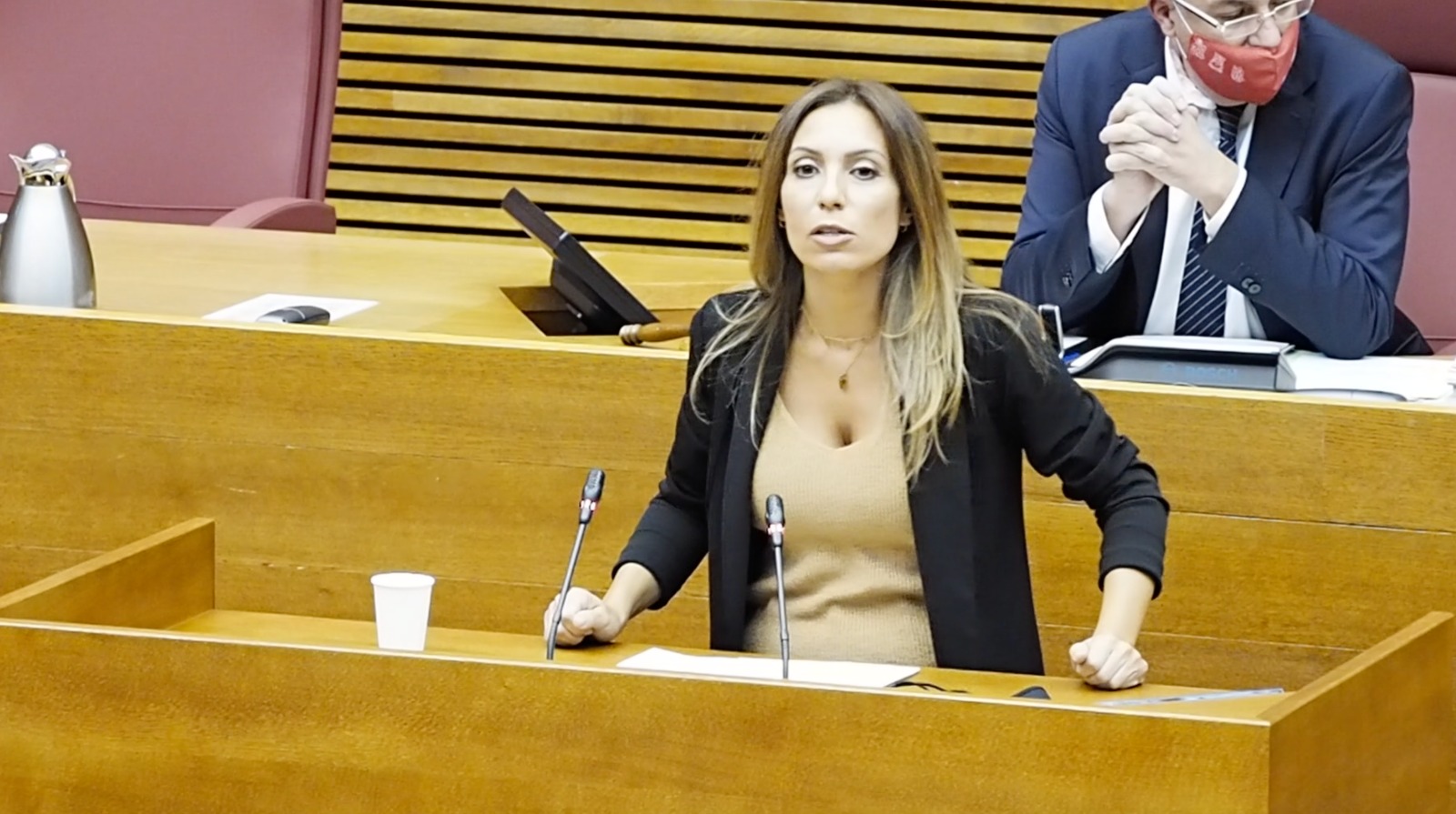 En este momento estás viendo Rosa Mustafá: “El PP debe exigir la dimisión a quien fue su candidato en Transparencia y que ahora sabemos que fue condenado por violencia machista”