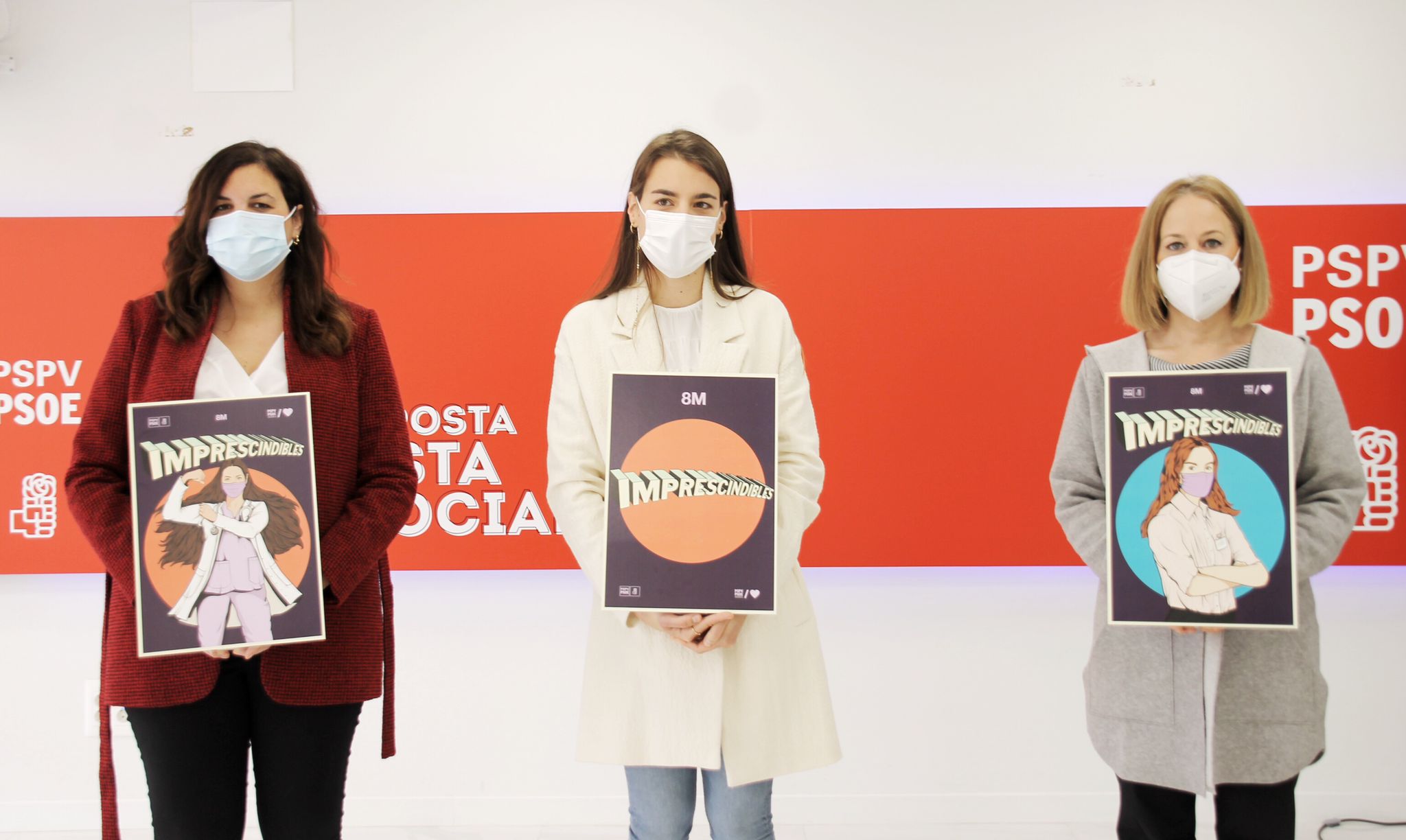 En este momento estás viendo El PSPV-PSOE presenta su campaña para el 8M para reivindicar que las mujeres “seguirán siendo imprescindibles tras la pandemia”