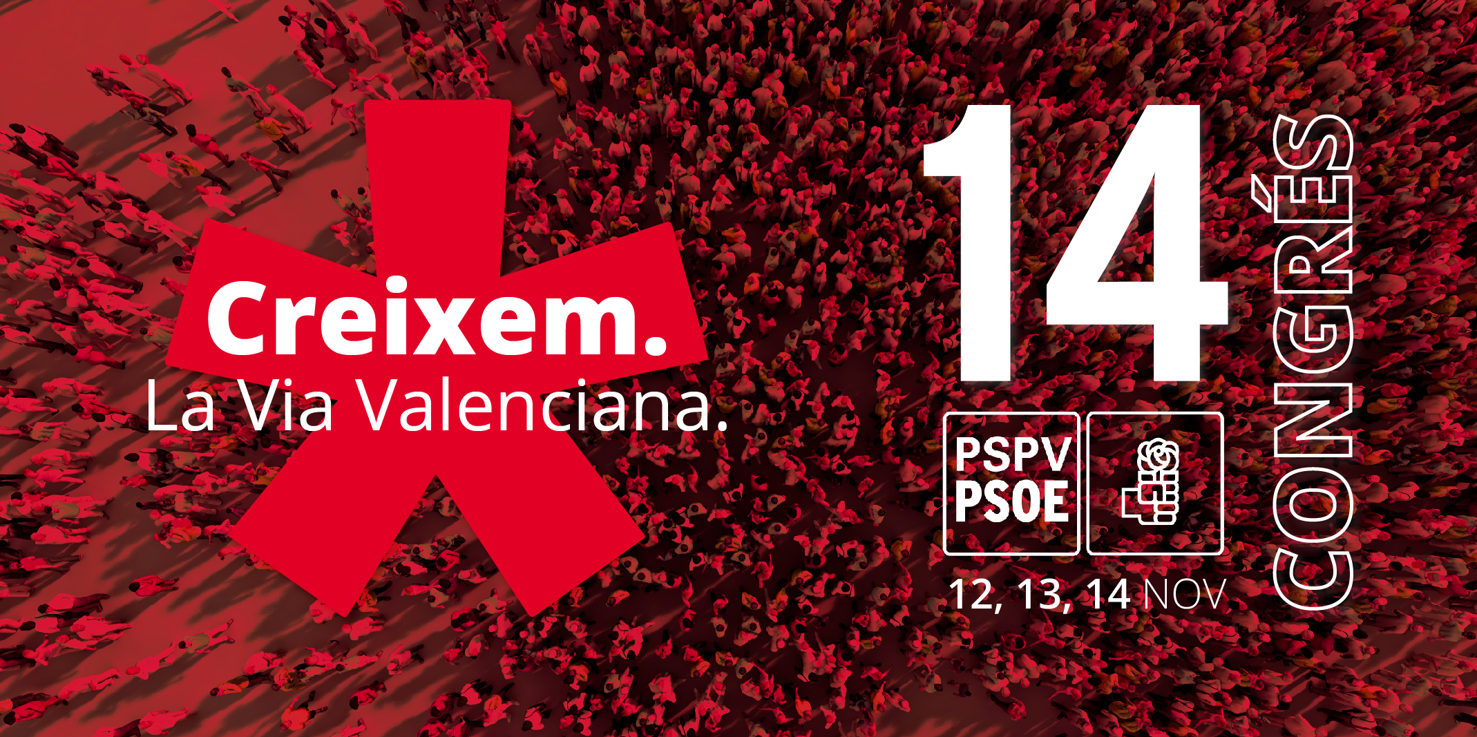 You are currently viewing Dissabte 13 de novembre | 14 Congrés PSPV-PSOE Jornada de Treball 🌹