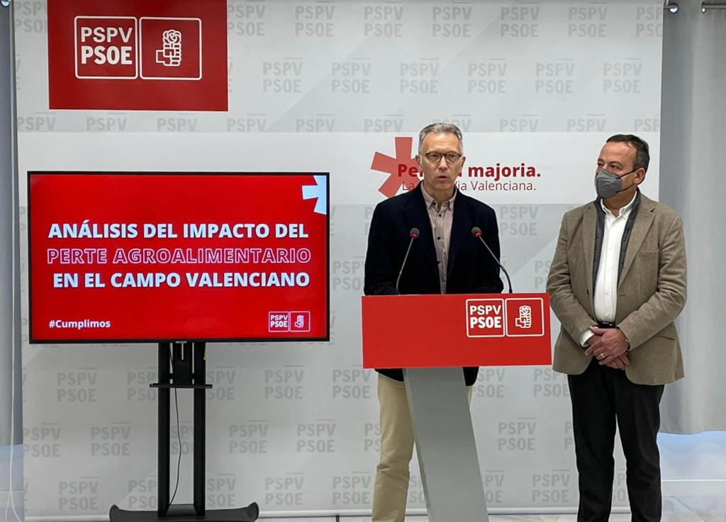 En este momento estás viendo El PSPV-PSOE celebra la aprobación del PERTE agroalimentario: “Tendrá una importancia transcendental para la agricultura valenciana”