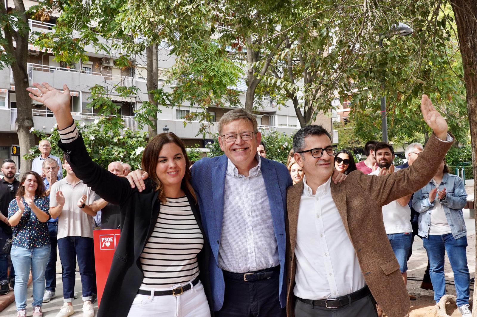 En este momento estás viendo Ximo Puig reivindica “el proyecto de mayorías de los socialistas”: “Tenemos un proyecto plural que trabaja por y para la mayoría social”