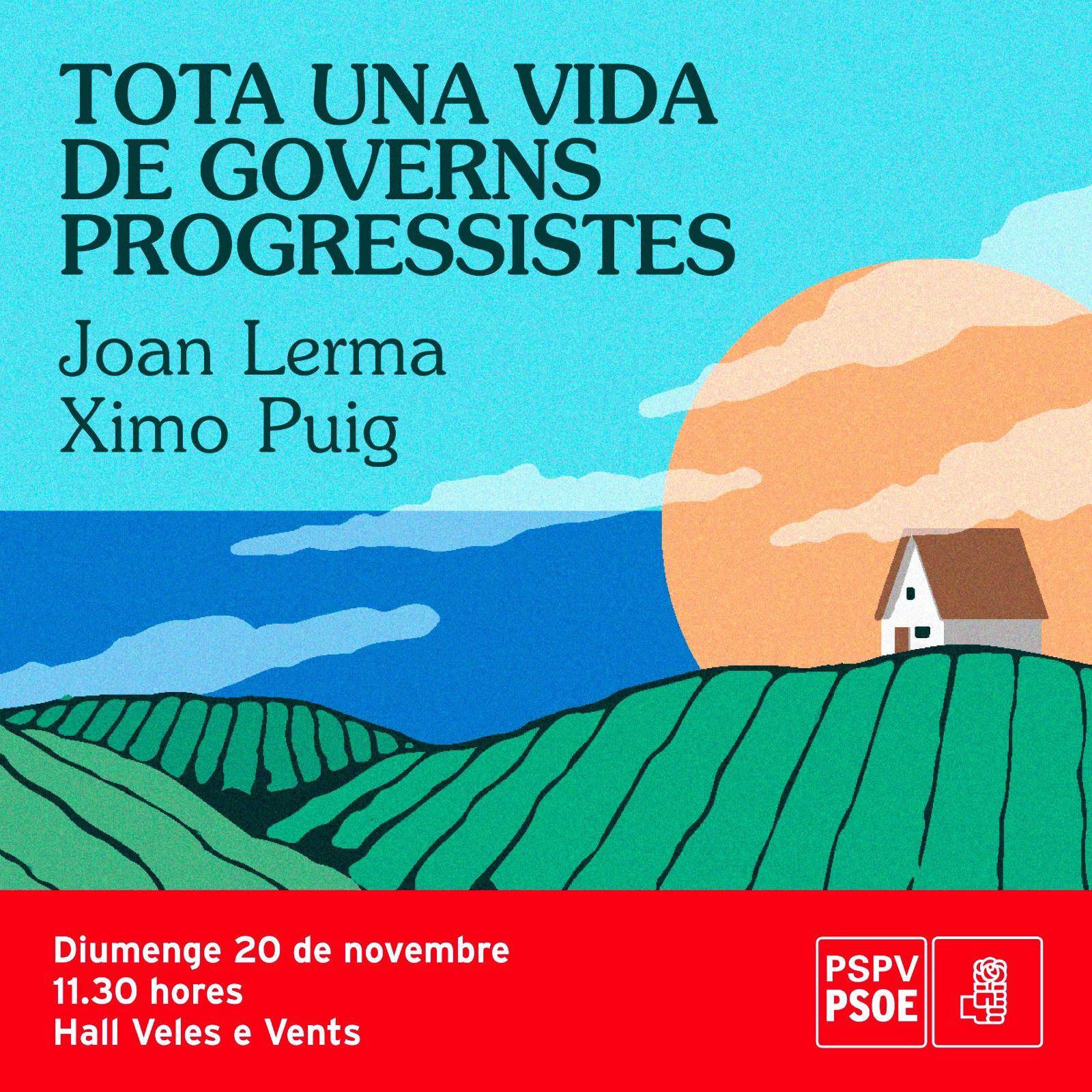 En este momento estás viendo El PSPV-PSOE conmemora el 40º aniversario de la llegada de Joan Lerma a la Presidencia de la Generalitat: “Sentó las bases del autogobierno actual”