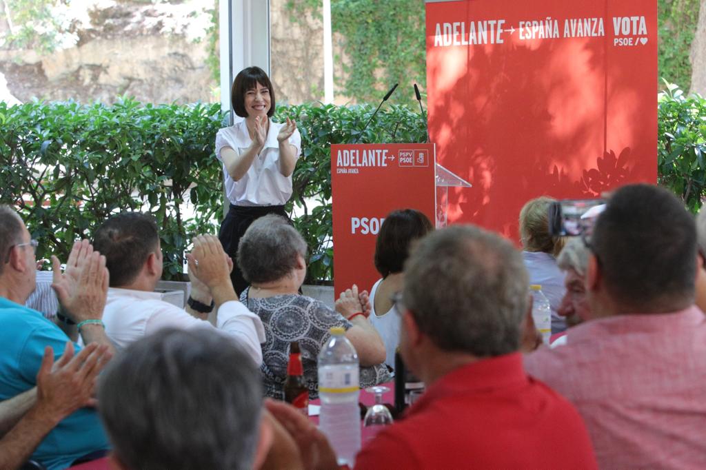 En este momento estás viendo Diana Morant sitúa al PSOE como «el instrumento válido para que nuestro país progrese» ante aquellos «que quieren derogar España»