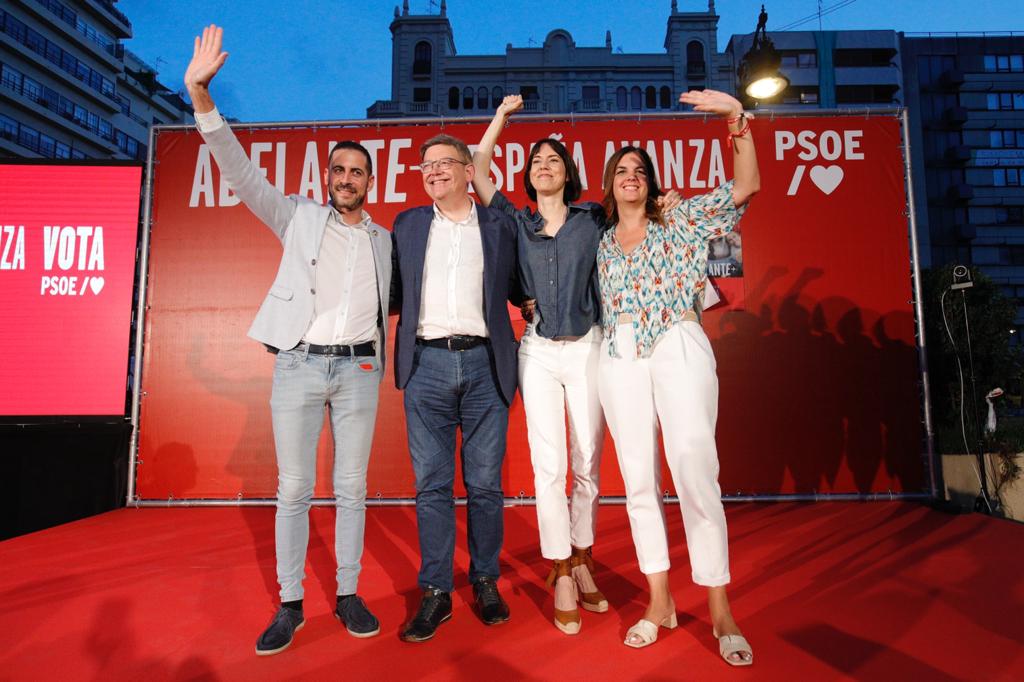 En este momento estás viendo Morant llama a “plantar cara y salir a ganar” el 23J: “En solo 20 días PP y VOX  han hecho retroceder a España 20 años”