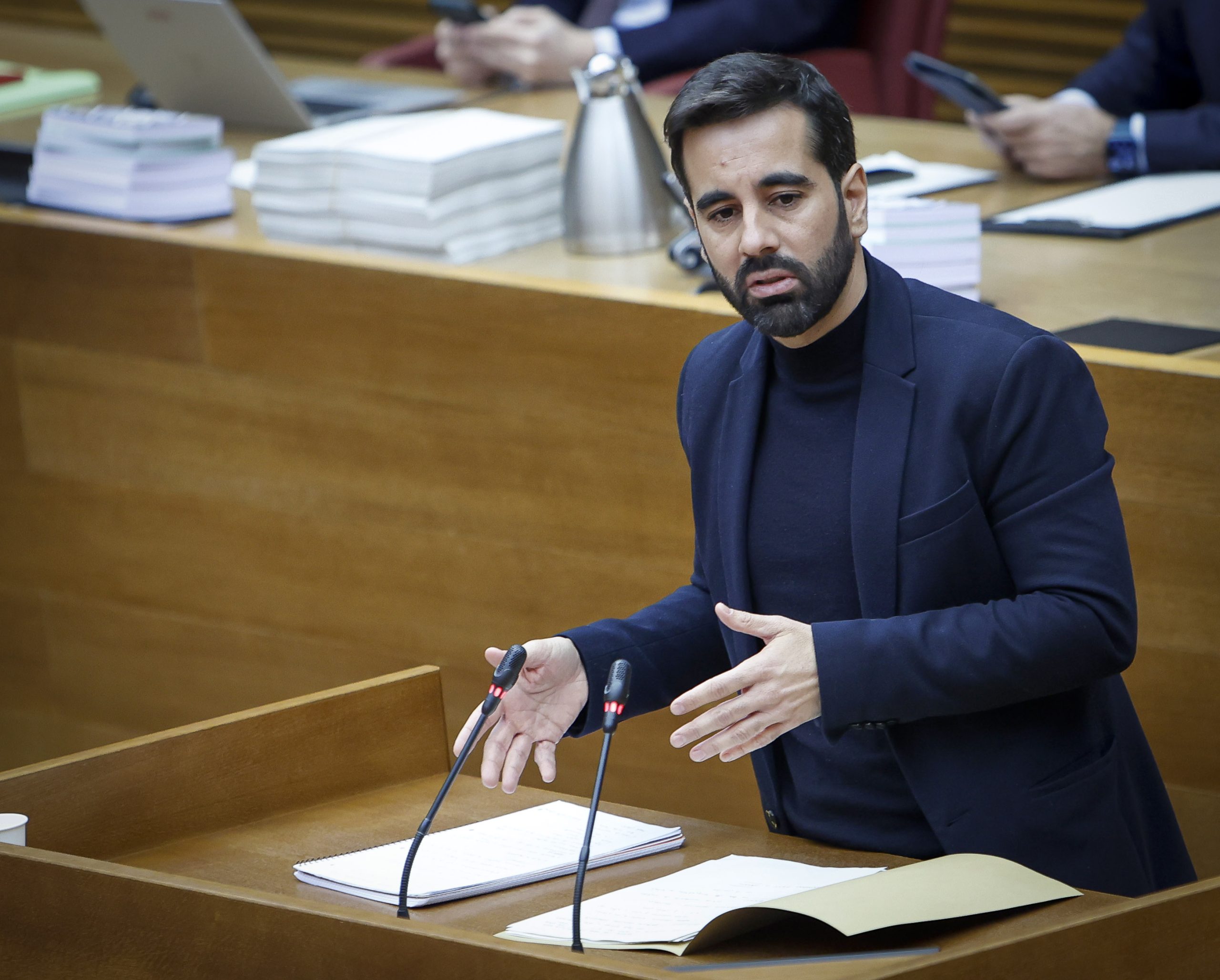 En este momento estás viendo El PSPV-PSOE exige a Mazón que condene los incidentes ocurridos en Ferraz: “Los que están provocando este ataque a la democracia son sus socios y gobiernan en la Comunitat Valenciana gracias a él”