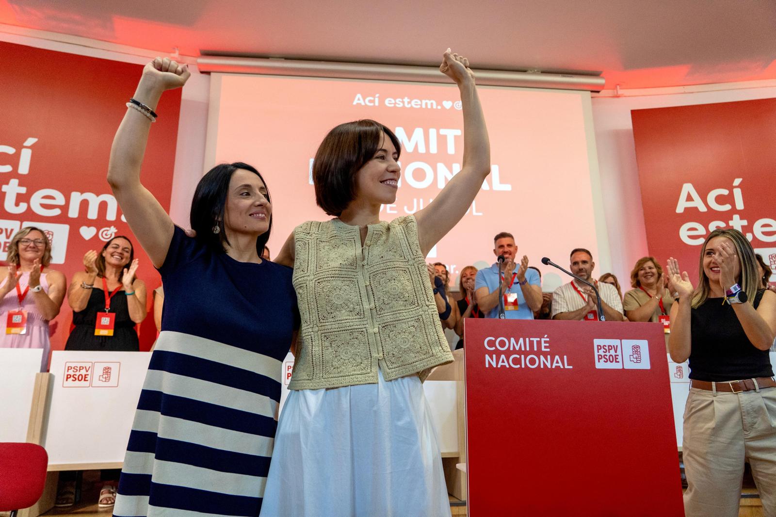 En este momento estás viendo Diana Morant: “El futuro del PSOE pasa por ser más PSPV que nunca, con mujeres como Rebeca Torró que defienden el feminismo como arma para combatir el machismo y la corrupción”
