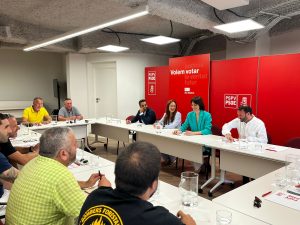 Diana Morant reunida con los