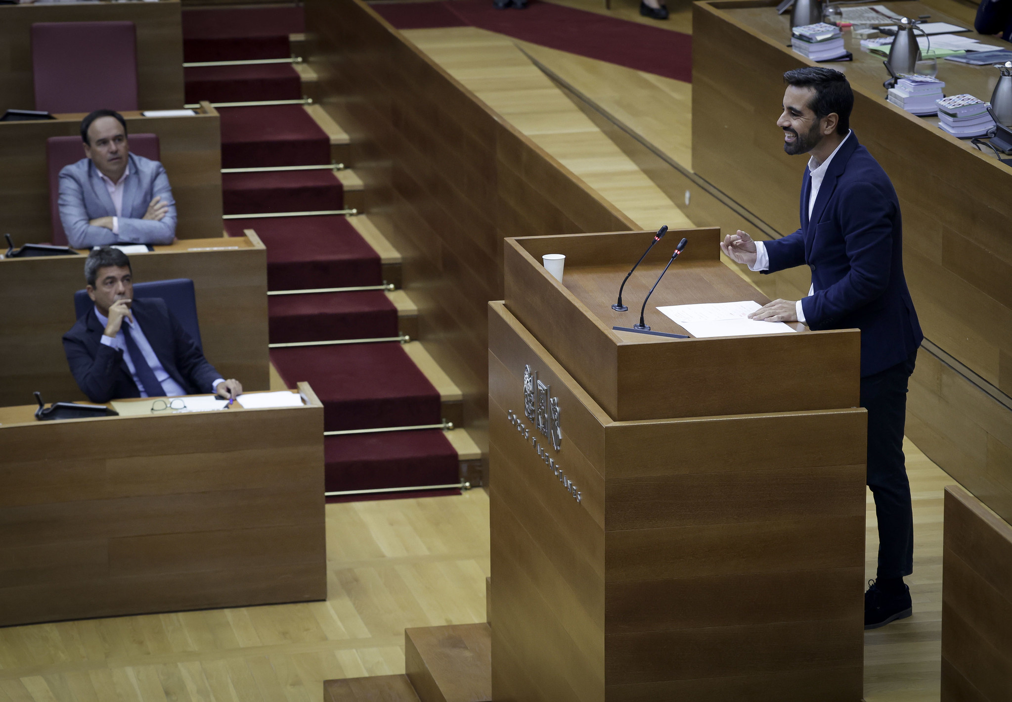 You are currently viewing El PSPV-PSOE acusa a Mazón de “volver a abandonar a los valencianos ante una emergencia”: “En lugar de dar la cara por los valencianos se quedó con el PP mandando besos en Murcia”