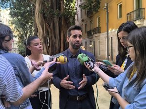Atención a medios de Jose Muñoz y Yaissel Sánchez